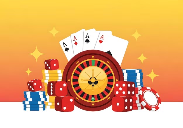 Live blackjack dealer table with professional setup